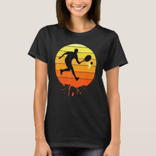 Camiseta Tênis dos Jogos de Torneio do Esporte em Racket Re