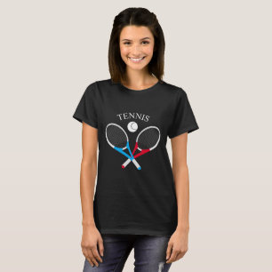Camiseta Tênis e bola de tênis