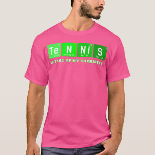 Camiseta Tênis É Parte Da Minha Mesa Periódica De Química.