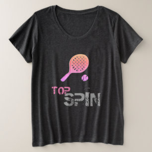 Camiseta Tênis Esporte Pop de Arte, Colchete Rosa E Bola