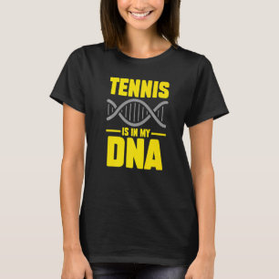 Camiseta Tênis Está No Meu Esporte De Dna