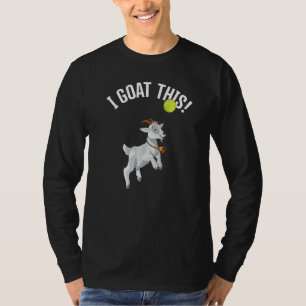 Camiseta Ténis Eu Cabra Esta Bola Cabra & Jogador de Ténis