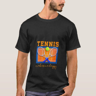 Camiseta Tênis feminina faz jogo de treinadores do jogador