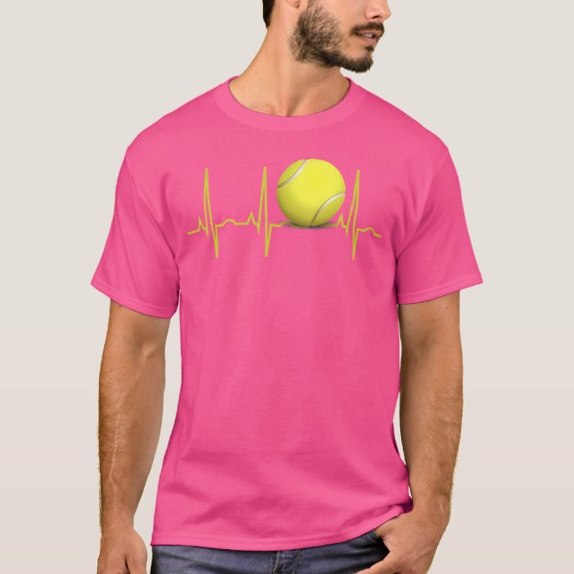 Camiseta Tênis Heartbea Tênis Para Jogadores De Ônibus (Frente)