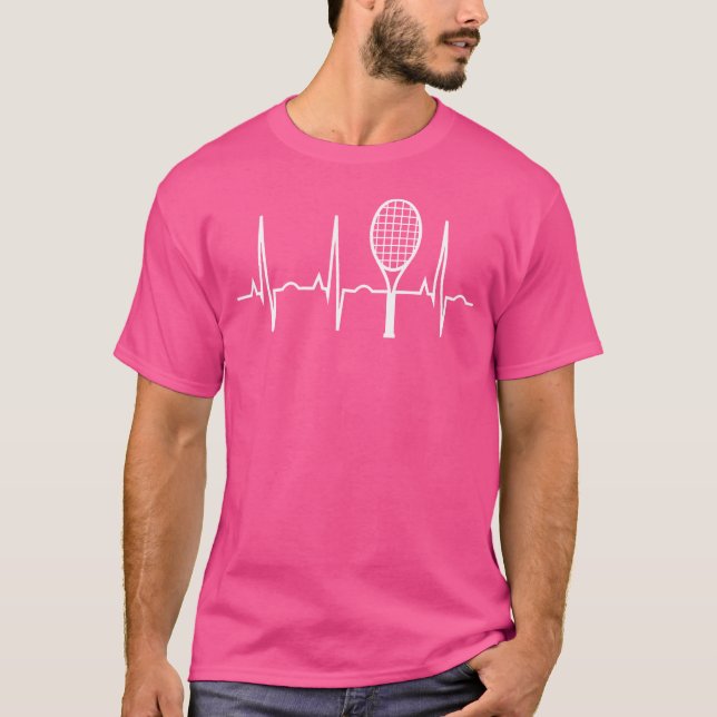 Camiseta Tênis Heartbeat Shirt Best Tênis Dift Tee Para Pl (Frente)