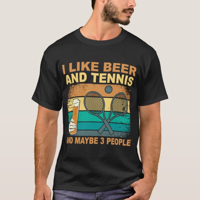 Camiseta tênis-jogador-tênis racket (Frente)
