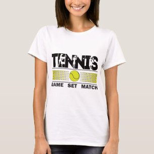Camiseta Tênis - Jogo Jogo Combinação de Camisa-T