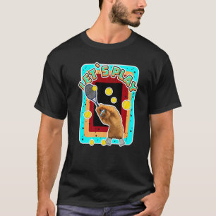 Camiseta Tênis legal Gato que Veste Óculos suntuosos Tênis