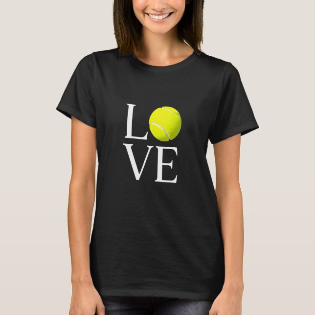 Camiseta Tênis Love Tênis Love Tênis Ball Love (Frente)