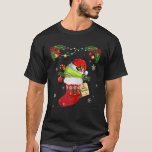 Camiseta Tênis Lover Meias Santa Hat Homens de Natal