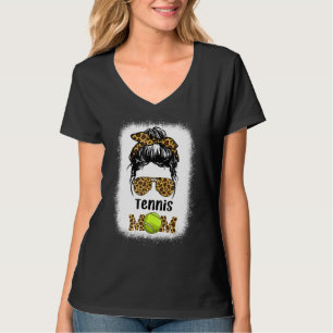 Camiseta Tênis Mãe Mãe Mãe Leopard Cheetah Impressão