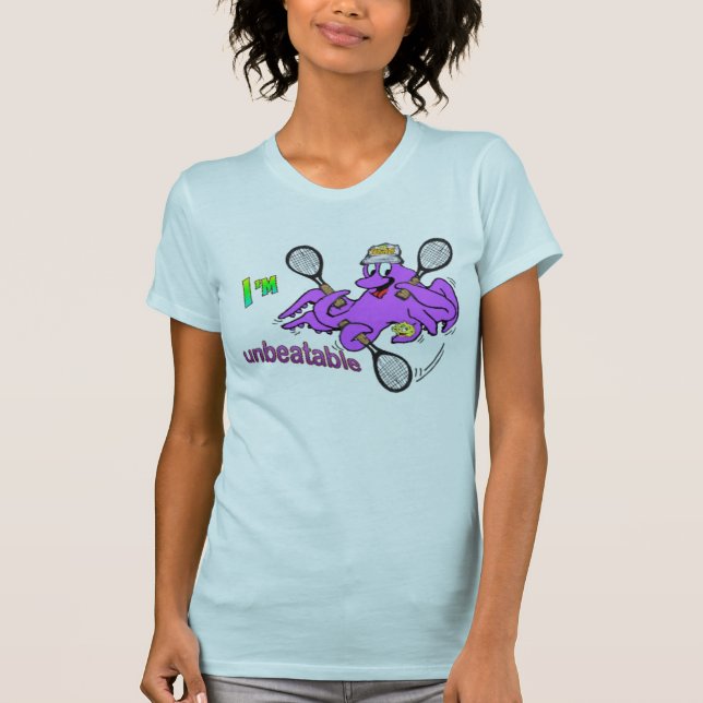 Camiseta tênis Octopus Womens Roupa (Frente)