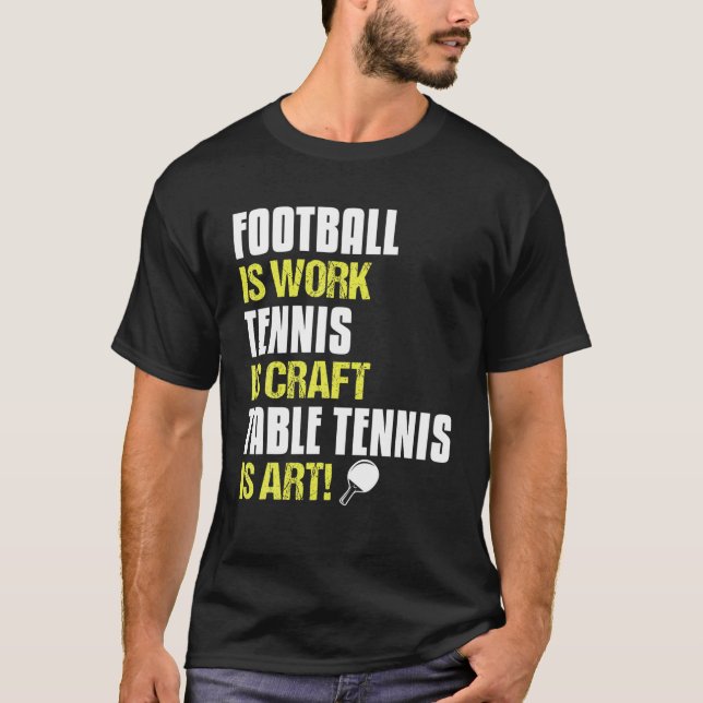 Camiseta Tênis Para A Ba De Coleta De Roupa De Pickleball A (Frente)
