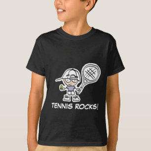 Camiseta tênis para crianças   Cartoon de rochas
