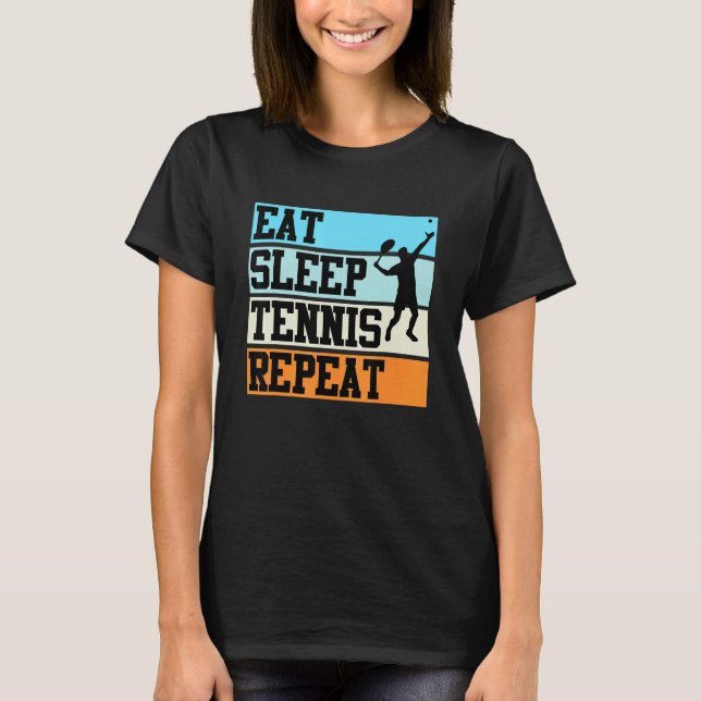 Camiseta Tênis Player Tênis Racket Say (Frente)