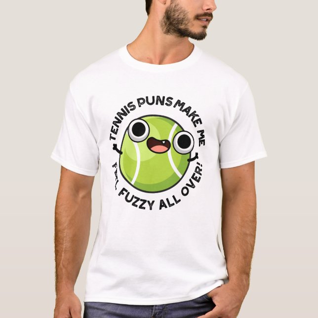 Camiseta Tênis Puns Me Faz Sentir Felpudo Por Toda Parte (Frente)