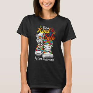 Camiseta Tênis Puzzle Trendy Be A Kind Sole Conscientização