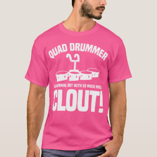 Camiseta Tênis Quad Drums Marchando Banda Engraçado