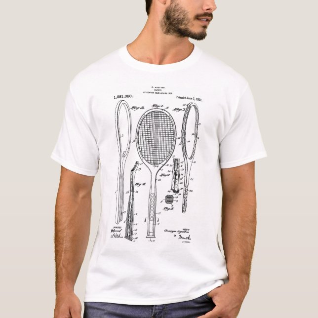 Camiseta Tênis Racket (Frente)