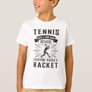 Camiseta Tênis Racket Player Combine Ideia Encantada De Pre