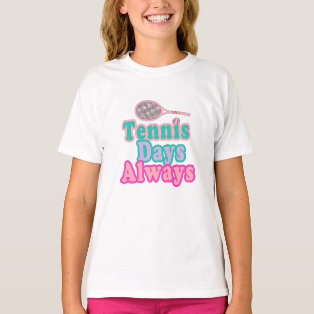 Camiseta Tênis Sempre Menina (Frente)
