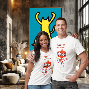 Camiseta Tênis Skeleton engraçado   Não posso. Tenho Tênis.