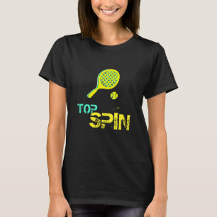 Camiseta Tênis Sport Pop Art, Racket Verde e Amarelo