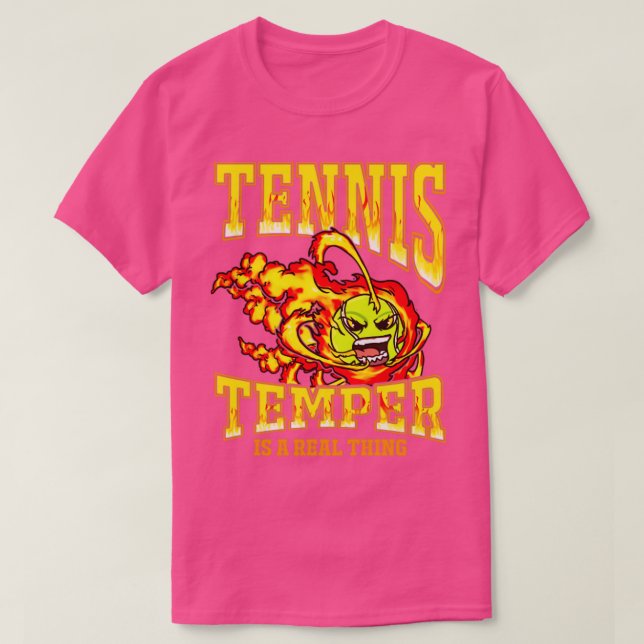 Camiseta Tênis Temper É Uma Coisa Real (Frente do Design)