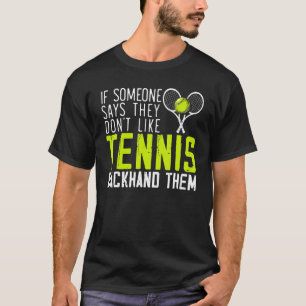 Camiseta Tênis tênis Players Tênis Ball Racket