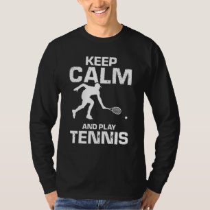 Camiseta Tênis Tênis Racket Tênis Tênis Ball Court Tenn