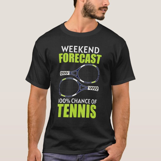 Camiseta Tênis Tênis Racket Tênis Tênis Ball Court Tenn (Frente)