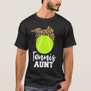 Camiseta Tênis Tia Engraçado Tênis Tia Leopardo