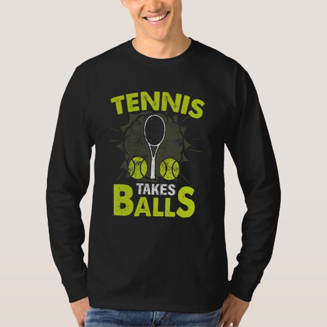 Camiseta Tênis tira bolas (Frente)