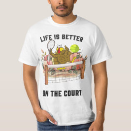 Camiseta Tênis Turquia, cartoon engraçado de Ação de Graças