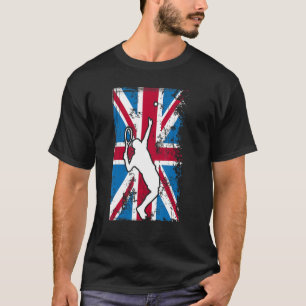 Camiseta Tênis Uk Flag Reino Unido Silhouette
