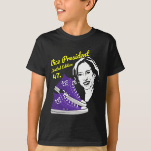 Camiseta Tênis Vintage La Funny Kamala Harris 2 