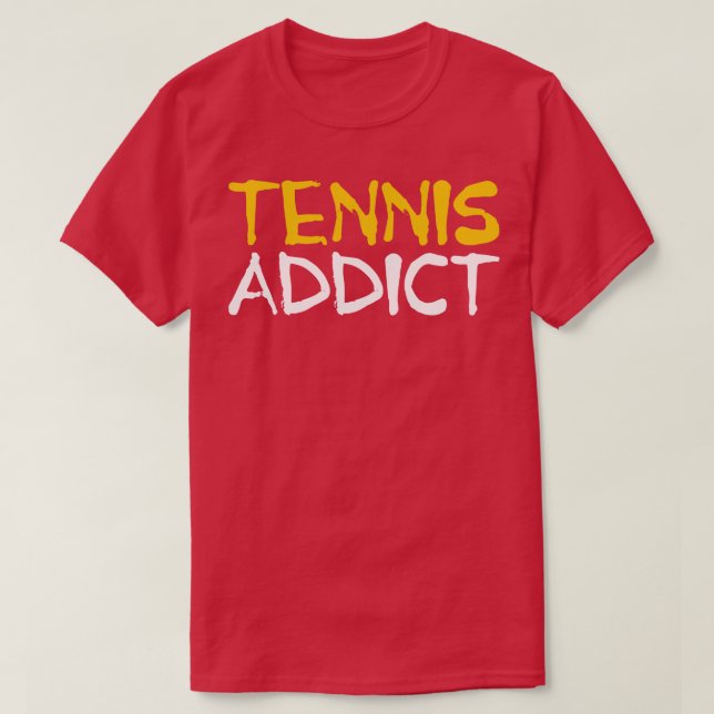 Camiseta Tenista Viciado em Tênis (Frente do Design)