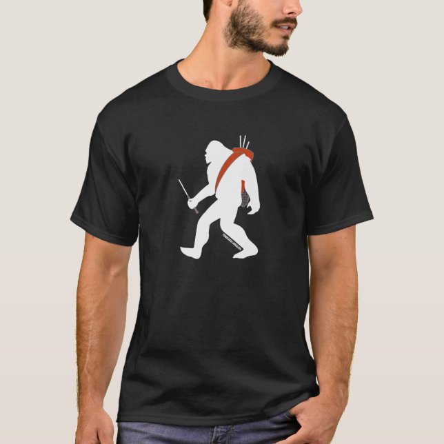 Camiseta TENKARA ANGLER Sasquatch (Frente)