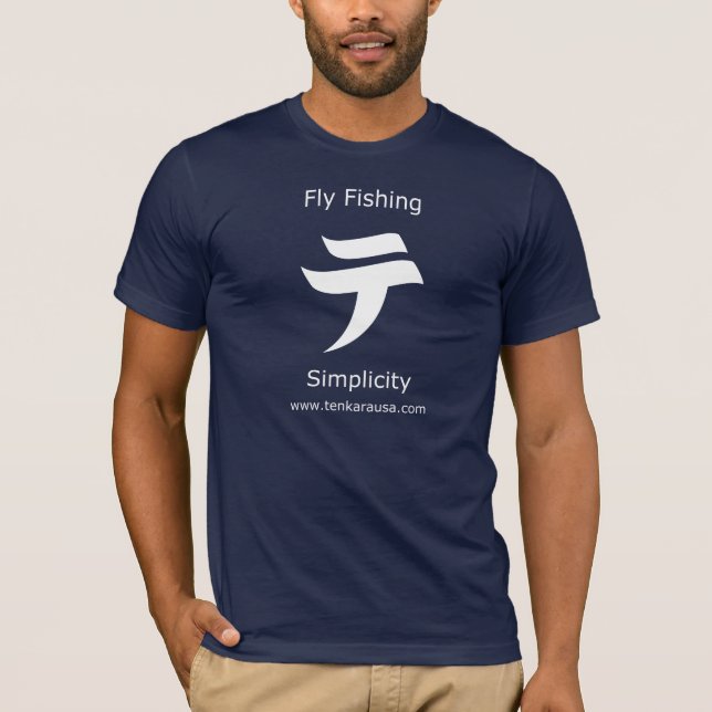 Camiseta Tenkara dianteiro e traseiro (Frente)