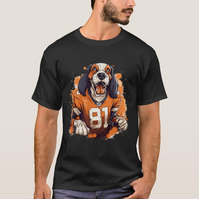Camiseta Tennessee Dog Sport Amava Tennessee Tri Stars (Frente)