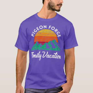 Camiseta Tennessee Mountains Family Vacation Pigeon Forge p