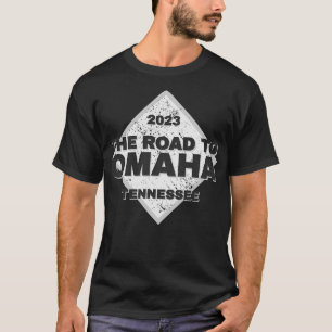 Camiseta Tennessee Road to Omaha College Baseball 2023