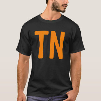 Camiseta Tennessee Simple TN Orange State Pride Fan Tee