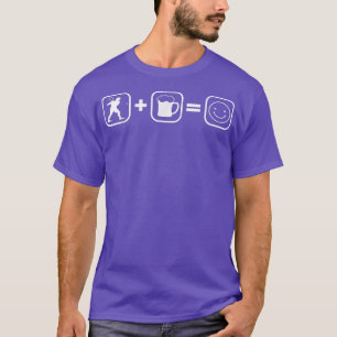 Camiseta tenni tênis de tênis e tênis de cerveja