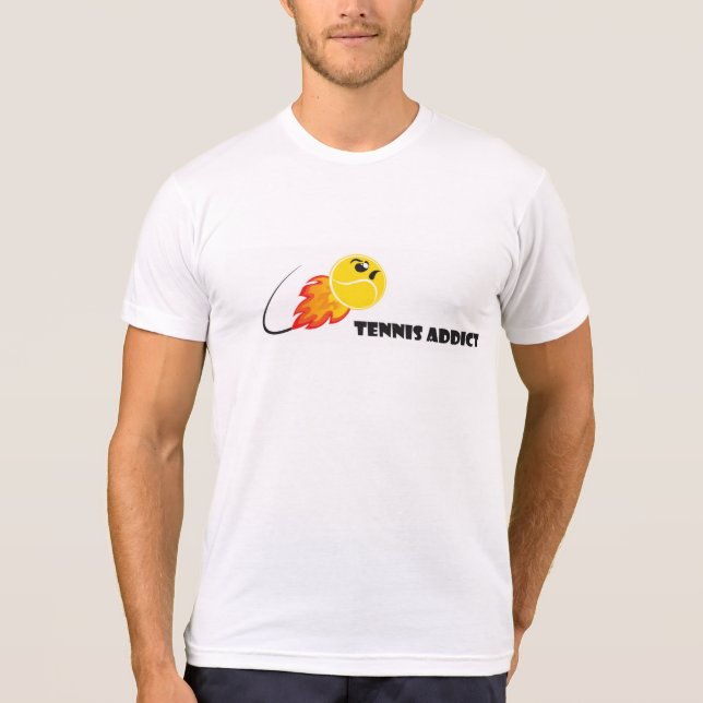 Camiseta Tennis addict (Frente)