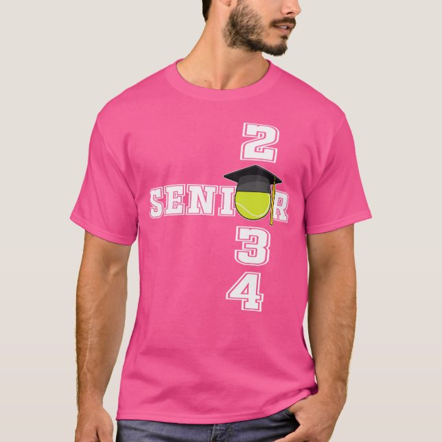 Camiseta Tennis Class Of 2034 School Graduation Senior 2034 (Frente)