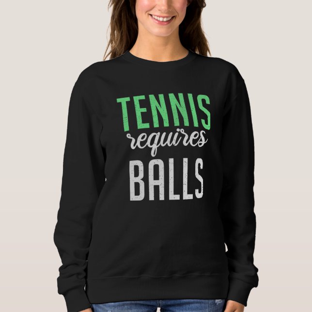 Camiseta Tennis requires Balls  Tennis (Frente)