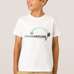 Camiseta #TennisAwesome para miúdos!