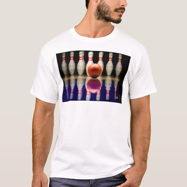 Camiseta Tenpin Bowling Strike. (Frente)