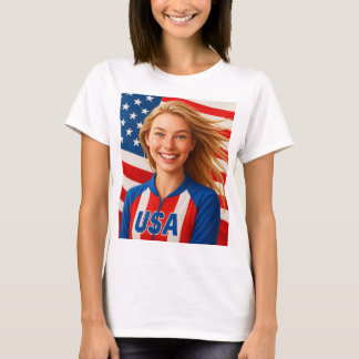 Camiseta tenra americana